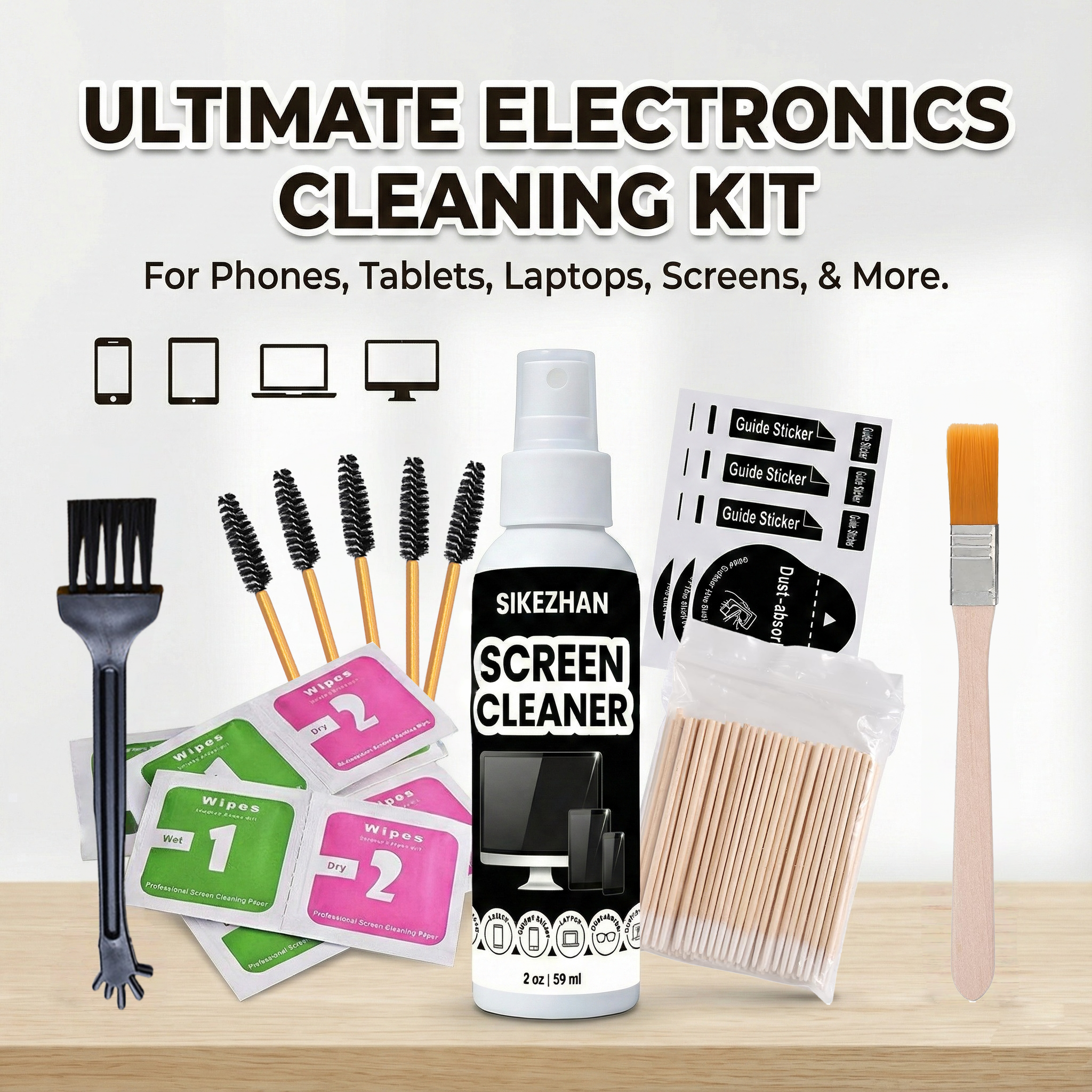 Screen Cleaning Kit - All-in-1 Electronics Cleaning Kit for iPhone