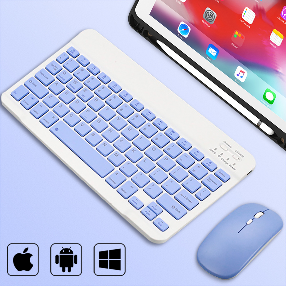 Laptop Accessories Combo - Bluetooth Wireless Keyboard Universal Mobile Phone