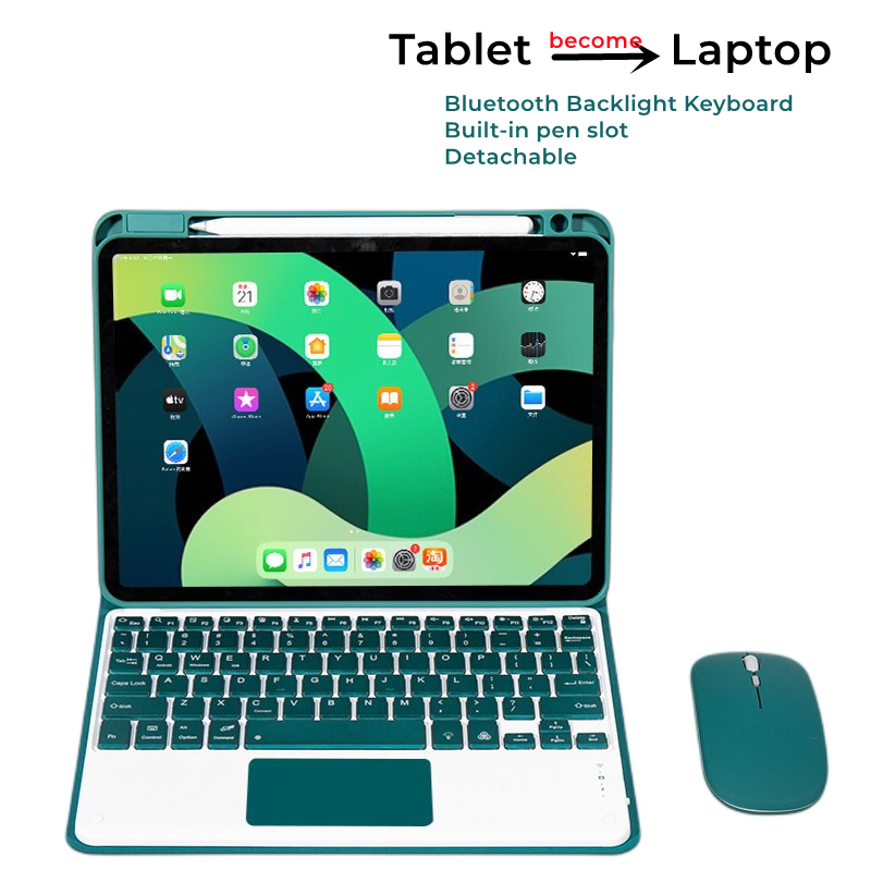 Backlight Keyboard Case Mouse  - Laptop Accessories Combo avaliação e preço