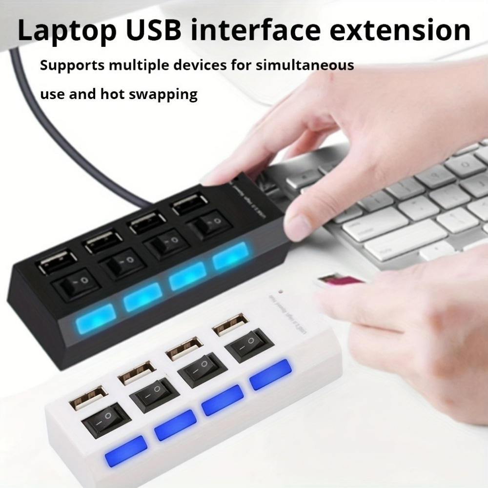 USB 3.0 Hub 4 7 Port Multi USB - Laptop Accessories Usb avaliação e preço