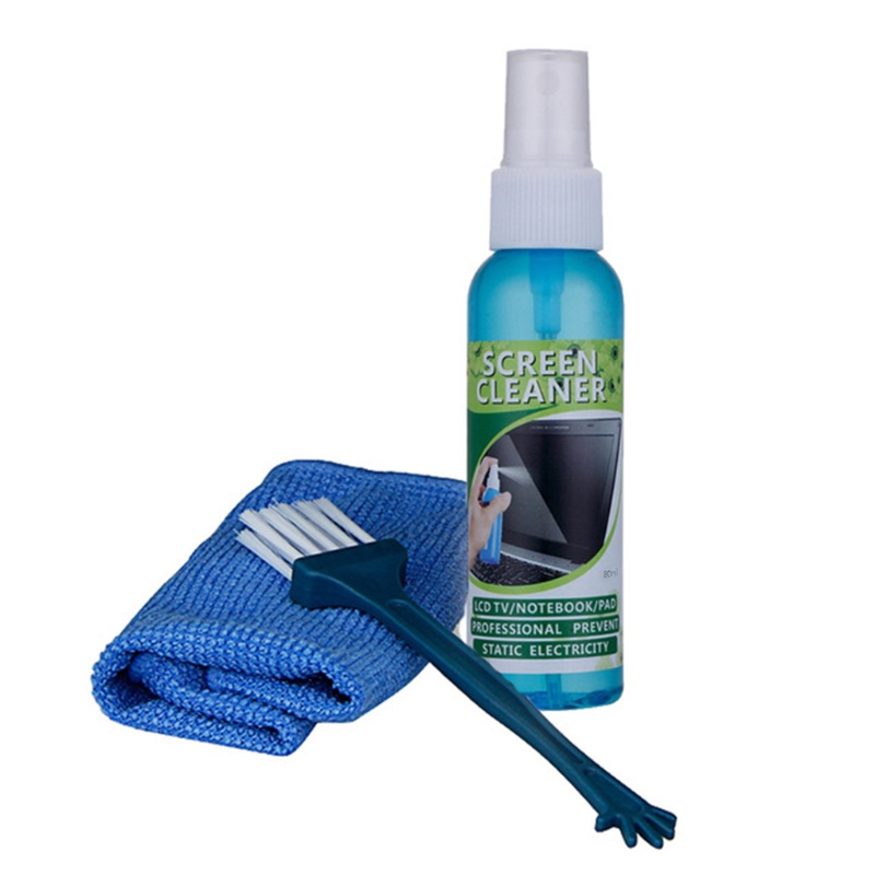 1 Set Brush Cloth Liquid High  - Screen Cleaning Kit avaliação e preço