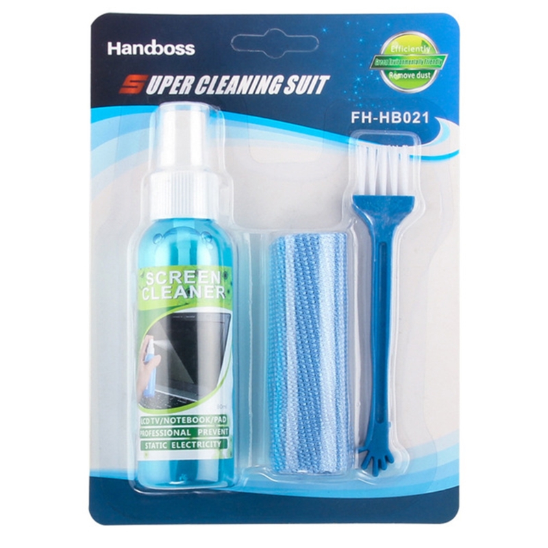 1 Set Brush Cloth Liquid High  - Screen Cleaning Kit avaliação e preço