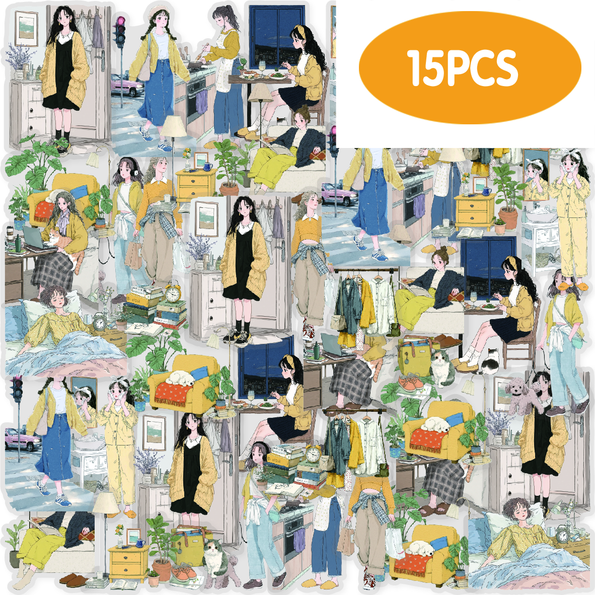 Etori Life Home Moment 15Pcs W - Yellow Laptop Accessories avaliação e preço