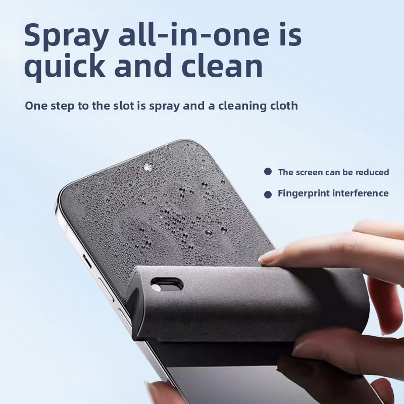 2 in 1 Spray Cleaner Wipe for  - Screen Cleaning Kit avaliação e preço