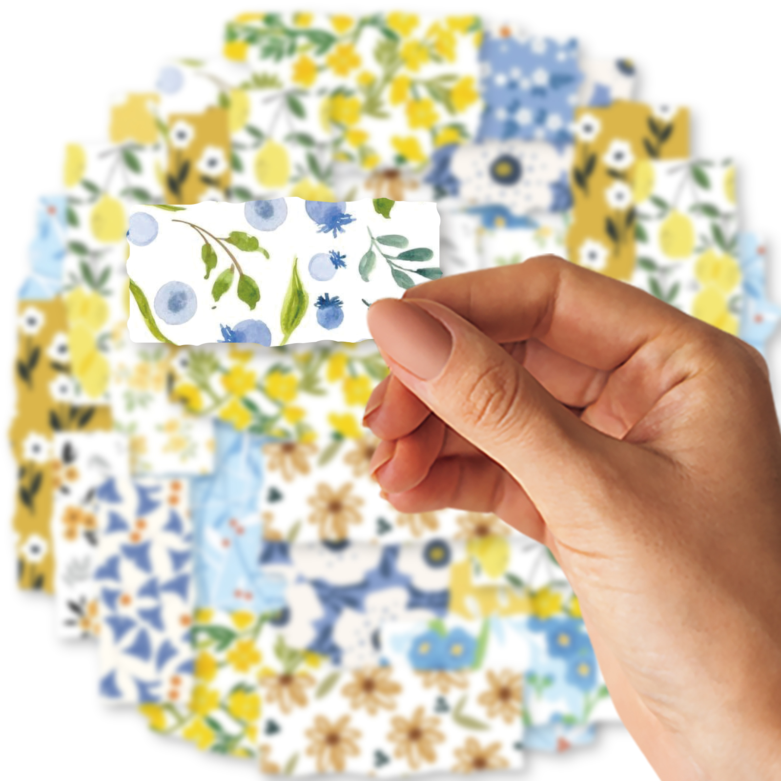 Etori Life Floral Theme Washi  - Yellow Laptop Accessories avaliação e preço
