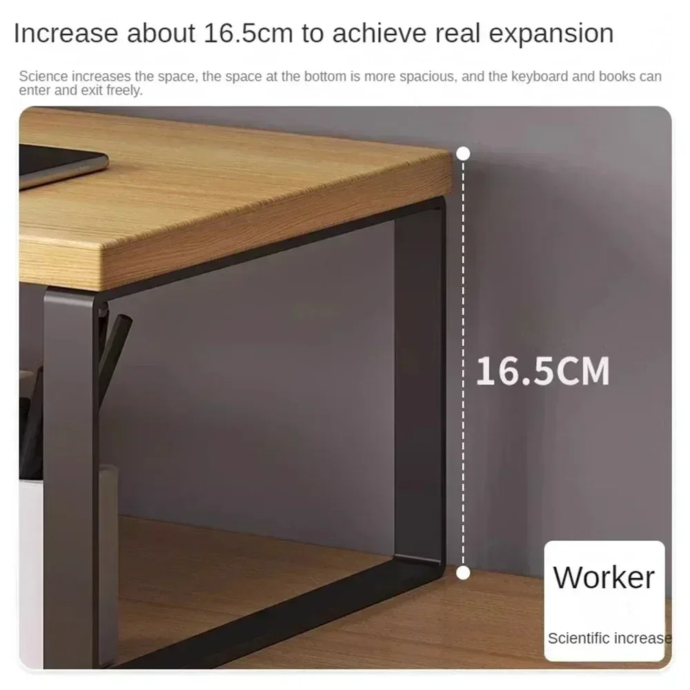 Monitor Raised Shelf Desktop C - Yellow Laptop Accessories avaliação e preço
