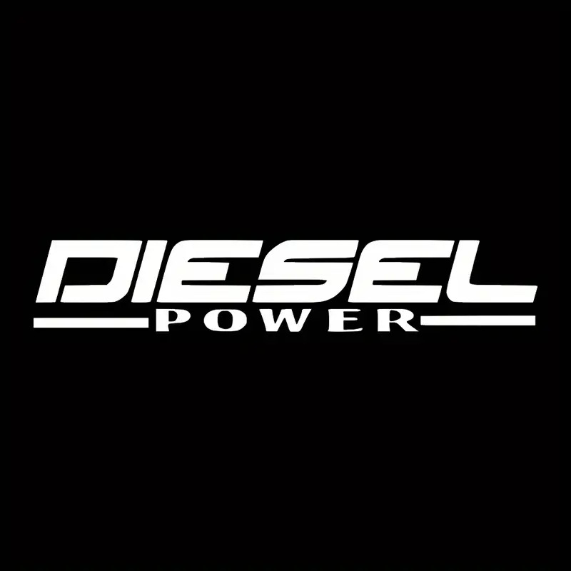 2D Flat Diesel Power Decal Bla - Yellow Laptop Accessories avaliação e preço
