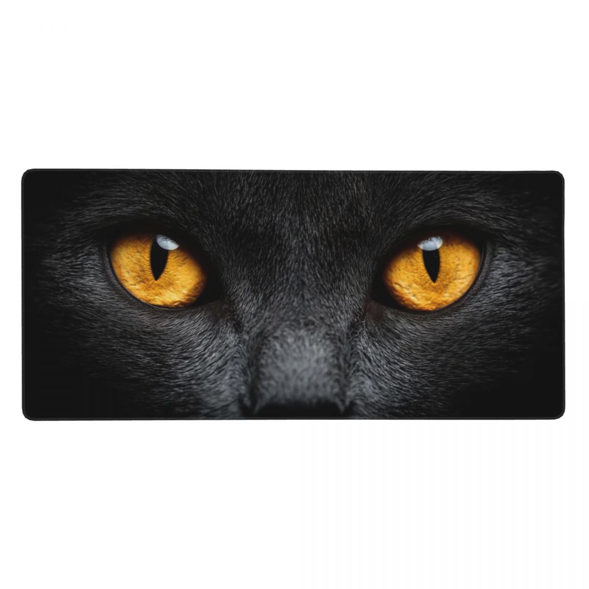 Black Cat Face And Yellow Eyes - Yellow Laptop Accessories avaliação e preço