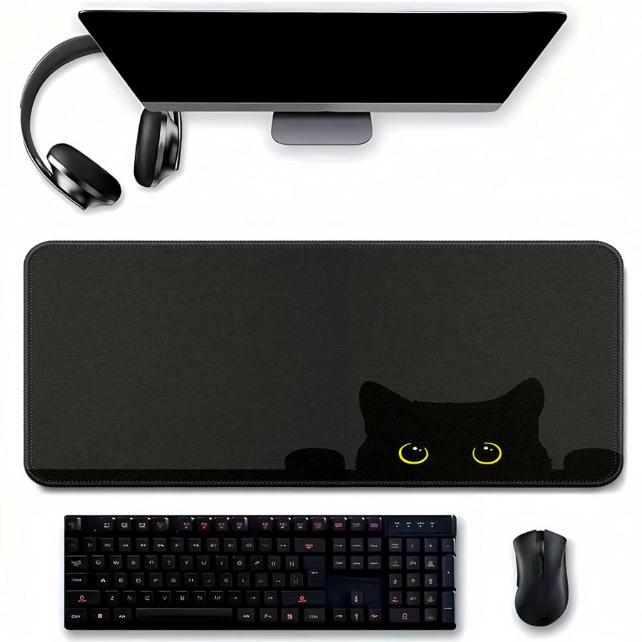 Mouse Pad Computer Laptop Pad  - Yellow Laptop Accessories avaliação e preço