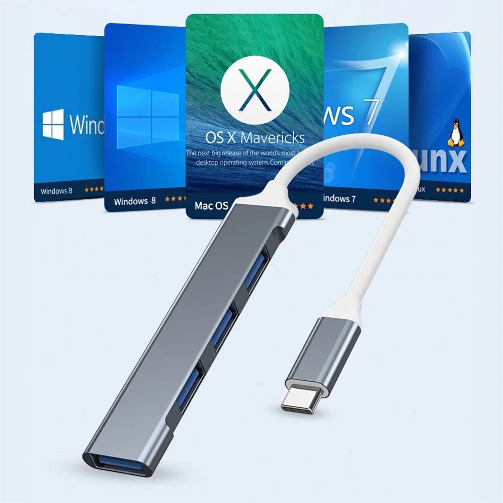 4 Ports Multi Splitter USB 3.0 - Laptop Accessories Usb avaliação e preço