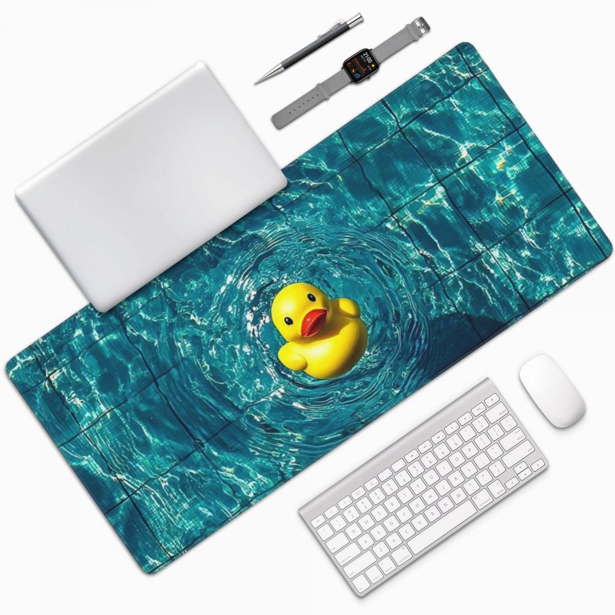 Yellow Duck In The Pool Large  - Yellow Laptop Accessories avaliação e preço
