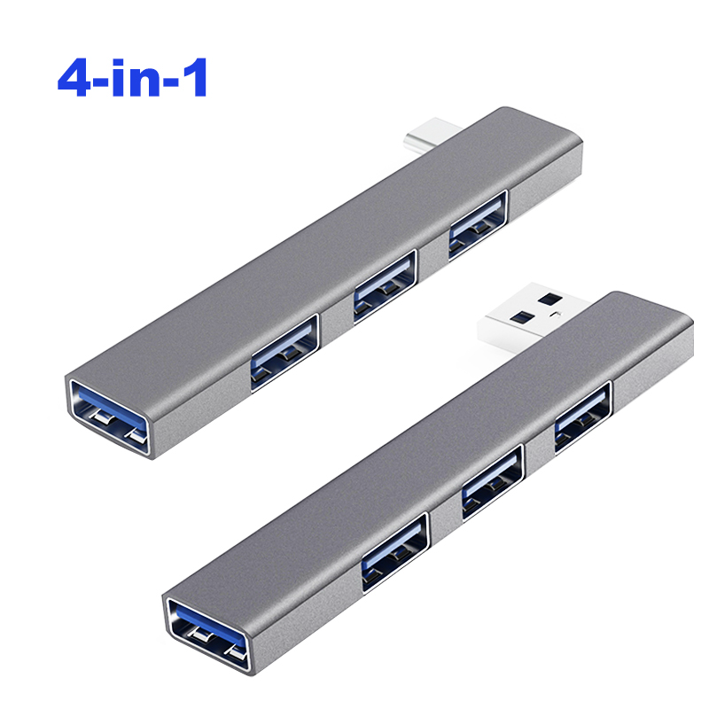 4 in 1 USB 3.0 Hub Type C 3.1  - Laptop Accessories Usb avaliação e preço