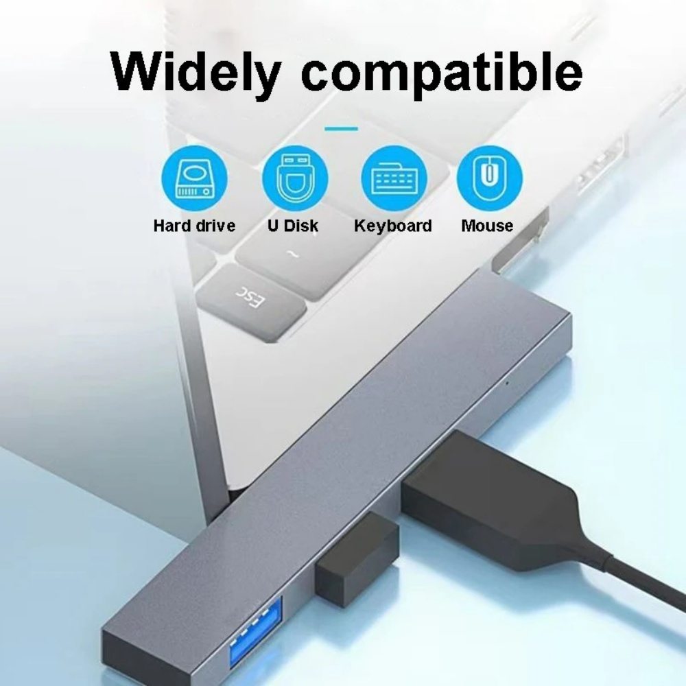 4 in 1 USB 3.0 Hub Type C 3.1  - Laptop Accessories Usb avaliação e preço