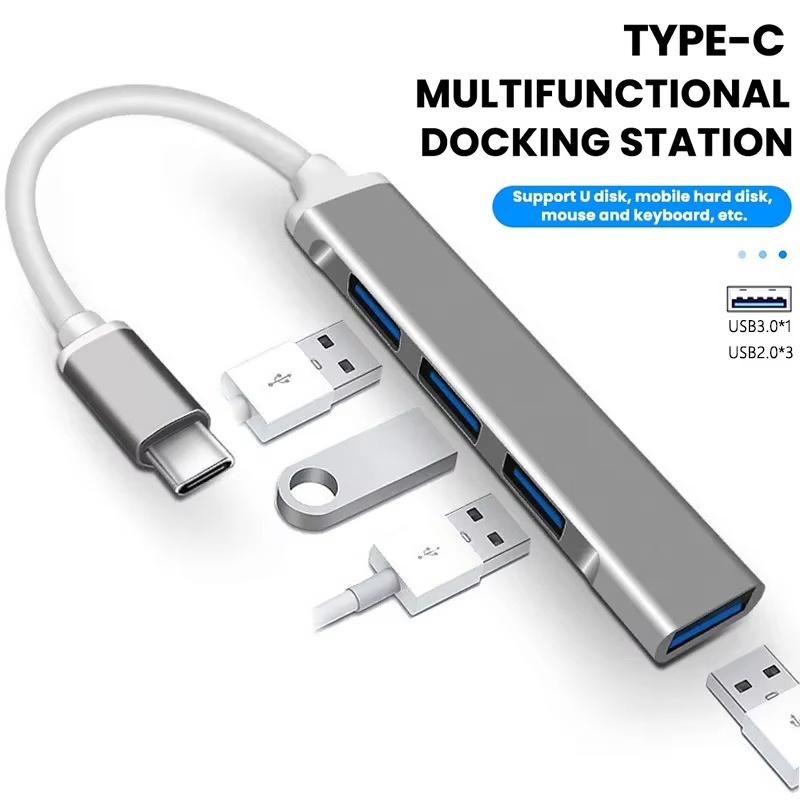USB C Hub Type C Hub 4 Port US - Laptop Accessories Usb avaliação e preço