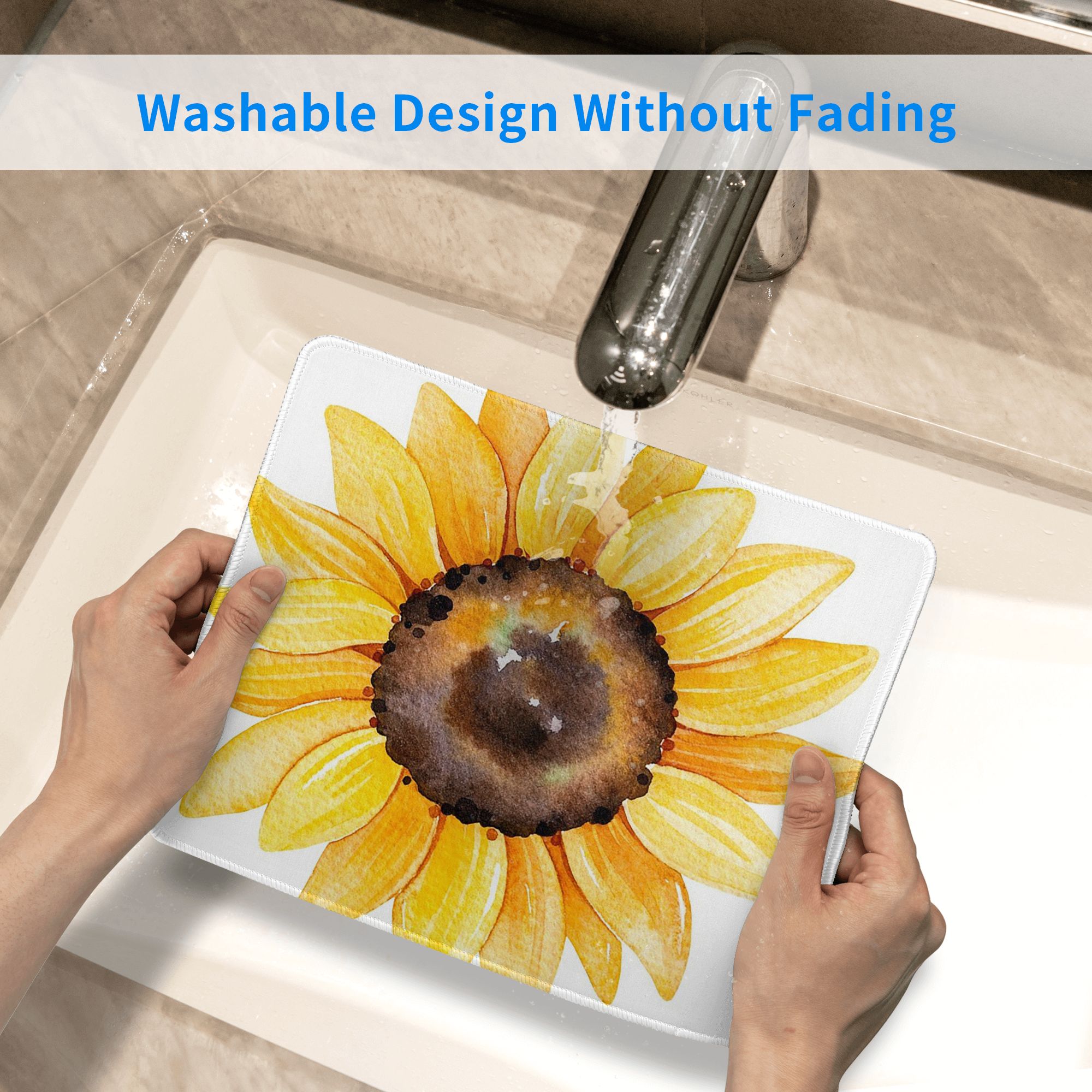 Watercolor Sunflower Vibrant Y - Yellow Laptop Accessories avaliação e preço
