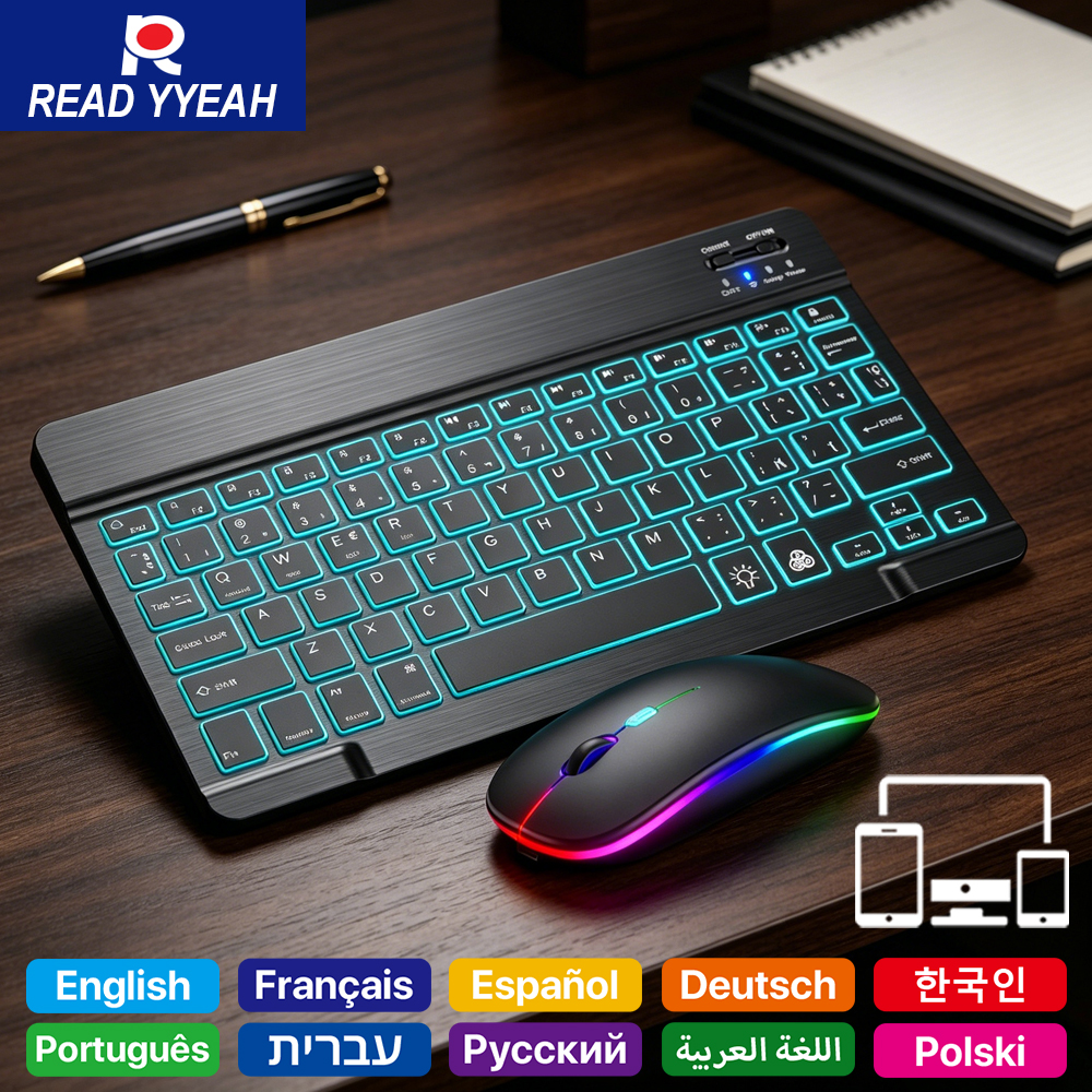 2026 Backlight Bluetooth Keybo - Laptop Accessories Combo avaliação e preço