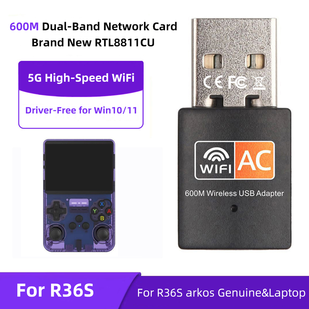 For R36S WiFi Adapter USB Wire - Laptop Accessories Usb avaliação e preço