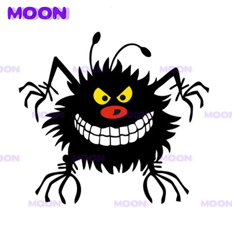 Funny Decal Babayka Demon Yell - Yellow Laptop Accessories avaliação e preço